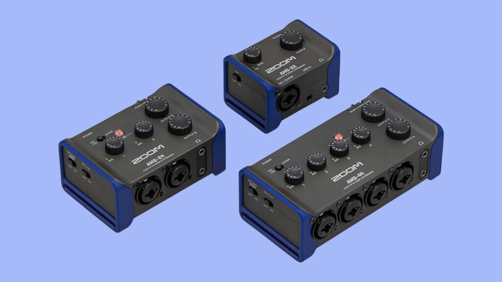 Zoom - AMS-22、 AMS-24、 AMS-44 音頻接口