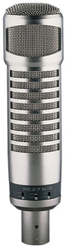 EV RE27專業動圈播音話筒 + EV 309A話筒防震架