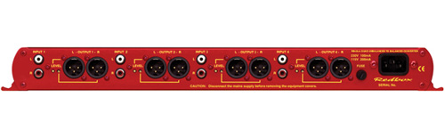 SONIFEX RB-UL4 四組立體聲非平衡至平衡轉換器
