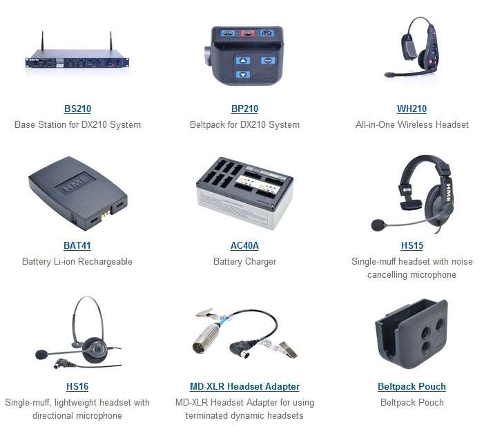 Clearcom HME DX210 無線通話系統