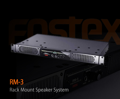 Fostex RM-3 專業立體聲機架式監聽