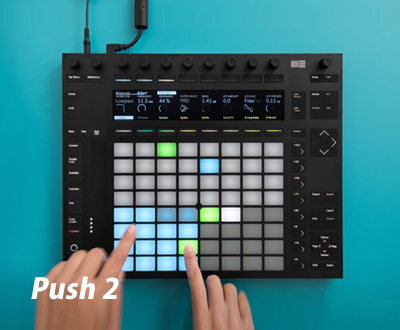 Ableton PUSH 2 專業硬件控制器,含Live 10 Intro軟件