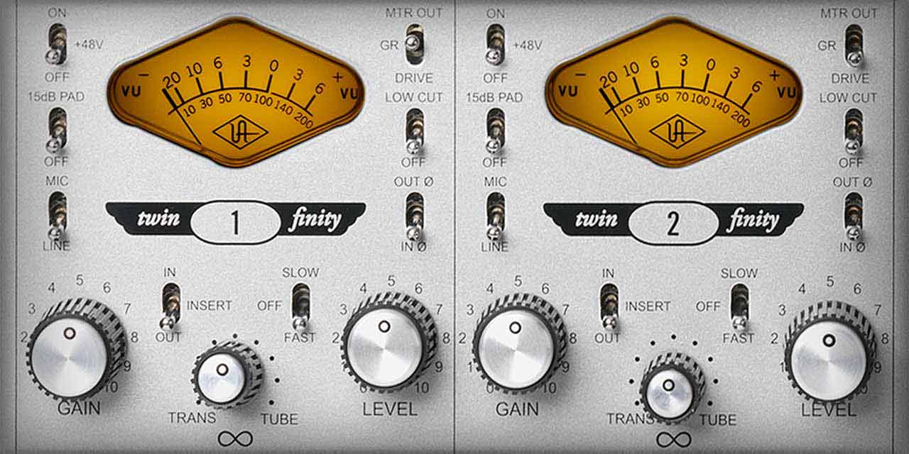 Universal Audio 4-710D 4 路話放連1176類(lèi)壓限及數(shù)字輸出